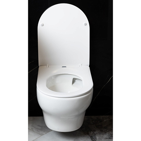 Унитаз подвесной Boheme Fiore 978-SET-W белый