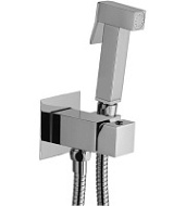 Гигиенический душ со смесителем Paffoni Tweet Square ZDUP112CR хром
