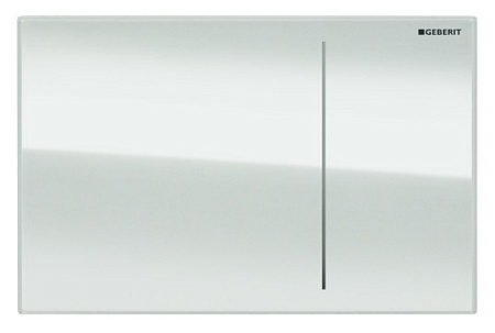 Кнопка смыва Geberit Sigma 70 115.620.SI.1 белая, 12 см