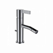 Смеситель Laufen Kartell 3.4133.1.090.101.1 для биде, матовая нержавеющая сталь