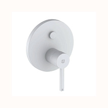 Смеситель для ванны и душа Kludi Nova Fonte Puristic 206595315 белый матовый Смеситель для ванны и душа Kludi Nova Fonte Puristic 206595315 белый матовый