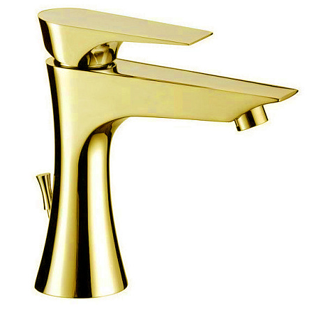 Смеситель Daniel Diva DV605-DP для раковины, золото матовое