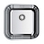 Кухонная мойка Omoikiri Omi 44-U/I-IN Quadro 44х44 нержавеющая сталь