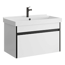 Тумба с раковиной Aqwella Urban URB0108W 80 белый Тумба с раковиной Aqwella Urban URB0108W 80 белый