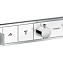 Термостат Hansgrohe RainSelect 15355400 для душа, белый/хром - фото 1