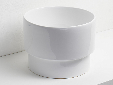 Раковина накладная Simas PO.MO PO 03 33x33x24 без отверстия под смеситель, белый