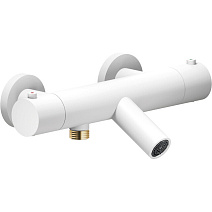 Термостат Nobili Live LV00010/1WM для ванны, белый матовый Термостат Nobili Live LV00010/1WM для ванны, белый матовый