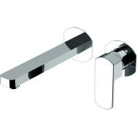 Смеситель Cisal Roadster RR00551021 для раковины, на 2 отверстия, хром