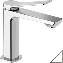 Смеситель Paffoni Tilt TI071BO для раковины, белый Смеситель Paffoni Tilt TI071BO для раковины, белый