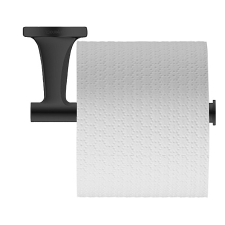 Держатель туалетной бумаги Duravit Starck T 0099374600 черный матовый