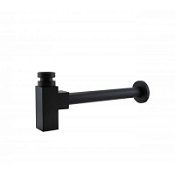 Сифон BelBagno BB-SMQ2-NERO для раковины, черный Сифон BelBagno BB-SMQ2-NERO для раковины, черный