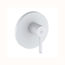 Смеситель для душа Kludi Nova Fonte Puristic 206555315 белый матовый Смеситель для душа Kludi Nova Fonte Puristic 206555315 белый матовый