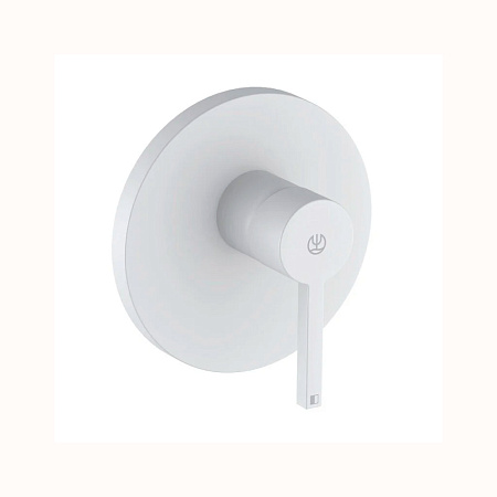 Смеситель для душа Kludi Nova Fonte Puristic 206555315 белый матовый