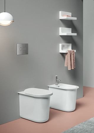 Кнопка смыва ArtCeram Inox 714.000.BS сталь матовая 