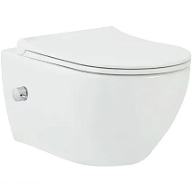 Унитаз подвесной beWash Bogen 88343601 с системой микролифт, белый глянцевый