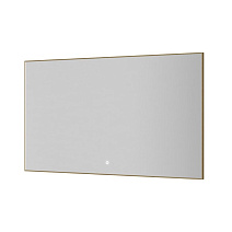 Зеркало Armadi Art Modern 543-120-MG 120х70 с подсветкой, золото матовое