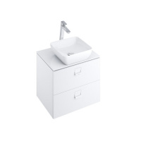 Тумба с раковиной Ravak Comfort X000001377 60 подвесная, белый/белый