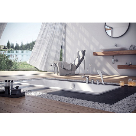 Смеситель на борт ванны Excellent Oxalia AREX.9033CR хром