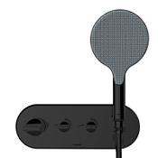 Смеситель Bossini Apice Z00521.073 для душа, черный матовый