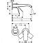 Смеситель Hansgrohe Vivenis 75050670 для раковины, черный матовый - фото 2