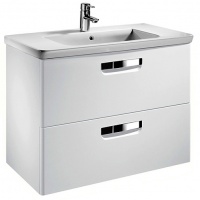 Тумба с раковиной Roca Gap ZRU9302732 80 см, белая