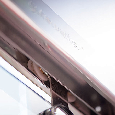 Шторка на ванну Gutewetter Slide Part GV-862 140х160 бесцветное стекло, профиль хром