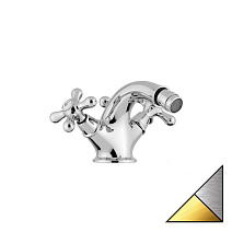 Смеситель Emmevi Deco Ceramic 12014CO для биде, хром/золото