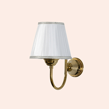Абажур для светильника Tiffany World TW14-01.54-bi/cr белый/хром
