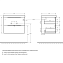 Тумба с раковиной BelBagno Marino MARINO-650-2C-SO-RG-P 65 rovere grigio - фото 8