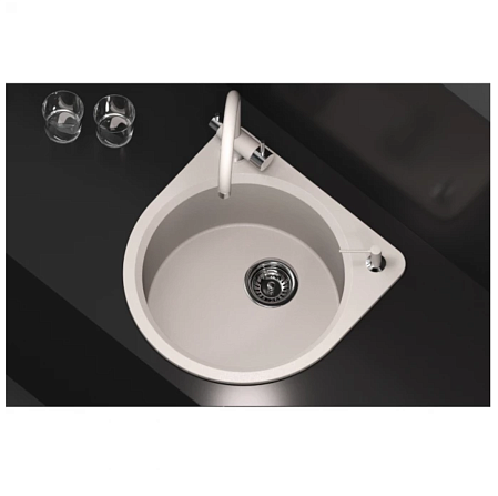 Кухонная мойка Omoikiri Akegata 51-BL 51х51 черный