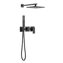 Душевой комплект Timo Selene SX-2169/03SM черный матовый