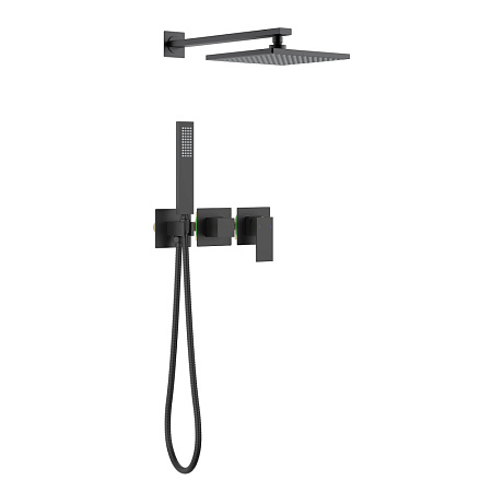 Душевой комплект Timo Selene SX-2169/03SM черный матовый