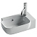 Раковина накладная Ceramica Nova Element CN6074L 40.3x24.9x14 белый