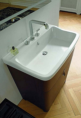 Тумба с раковиной Duravit Esplanade  дуб 85