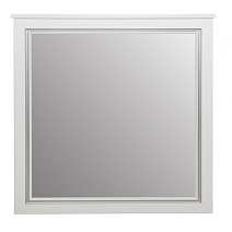 Зеркало Tessoro Foster TS-F9080-M-W-S 80 белый с патиной серебро