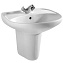 Полупьедестал для раковины Jika Lyra 8192710000005 белый - фото 5