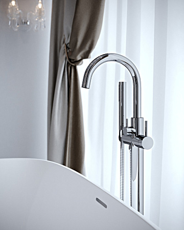 Смеситель Timo Saona 2310/00Y-CR напольный, хром