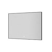 Зеркало Armadi Art Modern 543-080-B 80х70 с подсветкой, черный