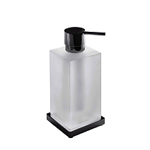 Дозатор для жидкого мыла Colombo Look B9317.NM-VAN настольный, черный матовый