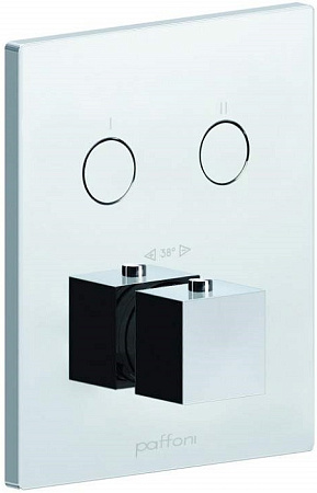 Смеситель Paffoni Compact Box CPT518BO для душа, белый