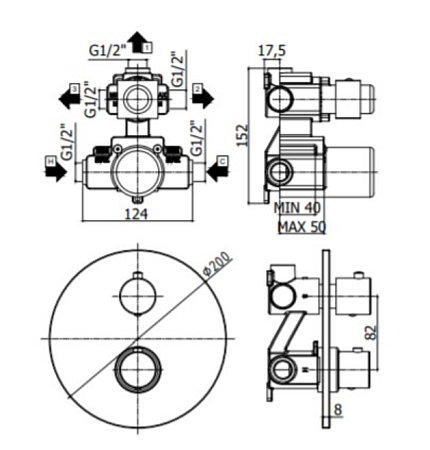 Смеситель Paffoni Light LIQ019BO белый матовый