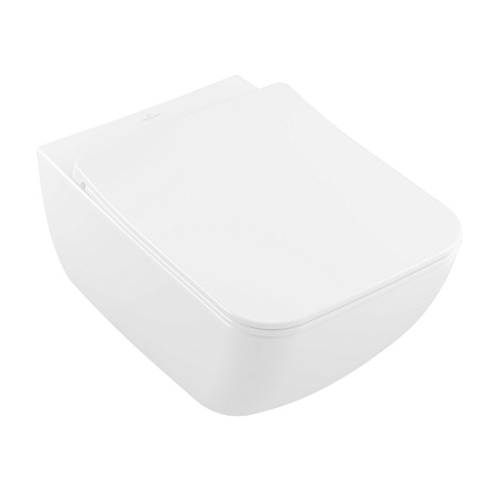 Унитаз подвесной Villeroy & Boch Venticello Plus 4611RLR1 белый альпин CeramicPlus
