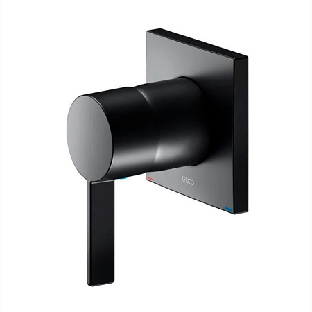 Смеситель Keuco Ixmo Pure 59551379502 для душа, черный матовый