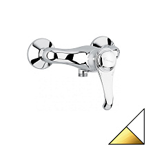 Смеситель Emmevi Tiffany 6002BO для душа, белый/золото