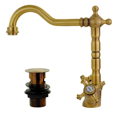 Смеситель Migliore Prestige 31615 для раковины, бронза