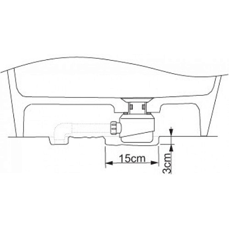 Сифон Riho 208913 для ванны