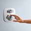 Термостат Hansgrohe Ecostat E 15708000 для ванны с душем, с запорным вентилем, хром - фото 3