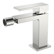 Смеситель Boheme Qubic 476-NB для биде, никель брашированный