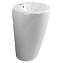 Раковина-моноблок Ceramicanova 850 CN1807 55x51.5x85 белый - фото 1