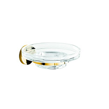 Мыльница Inda One A24110DR03 настенный, золото